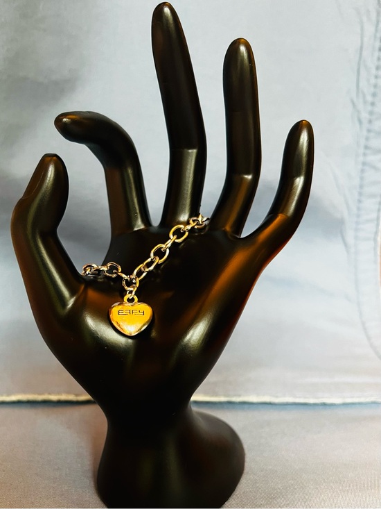 Effy Jewelry - Effy silver- Tone Heart Charm Chain Bracelet - Logo Pendant